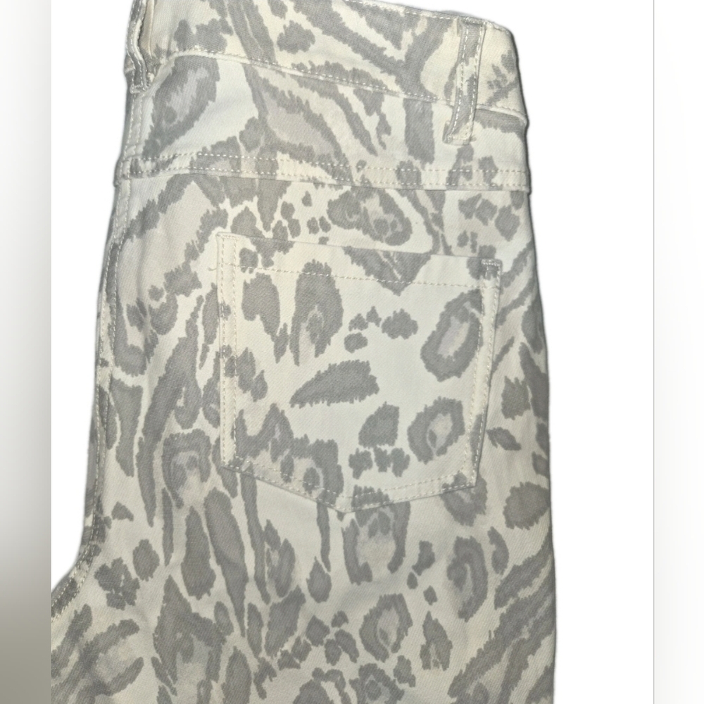 J. Mclaughlin Womens Gray and White Patterned Pants Size 4 - Picture 3 of 3